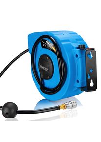 Monzana Haspel Persluchtslang Blauw 10m Oprolbaar