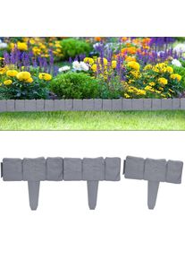 Deuba Bedrandenset van 4 Granietlook 10m
