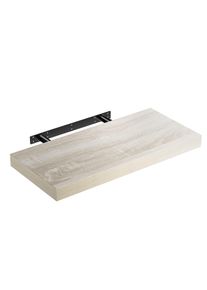 Casaria Półka ścienna Wisząca 50cm Dąb + Wspornik