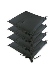 Detex Zitkussen Set van 4 Sydney Antraciet 45x40x6cm