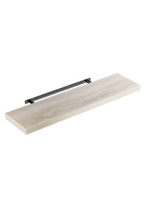 Casaria Półka ścienna Wisząca 90cm Dąb + Wspornik
