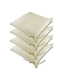 Detex Zitkussen Set van 4 Sydney Crème 45x40x6cm