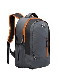 Monzana Mochila gris/naranja 34L