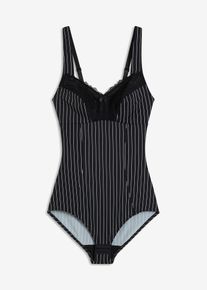 Formande body utan bygel med medelhög formande kraft - svart - storlek 36 - bonprix