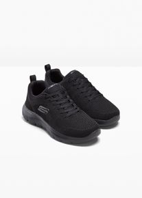 Sneakers med memoryskum från Skechers - svart - storlek 40 - bonprix
