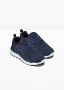 Sneakers med memoryskum från Skechers - blå - storlek 40 - bonprix