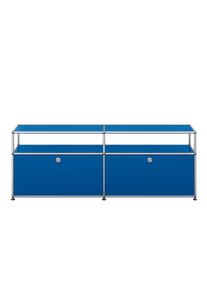 USM Haller Sideboard TV Hi-Fi-Möbel – QUICK SHIP-enzianblau