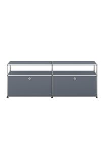 USM Haller Sideboard TV Hi-Fi-Möbel – QUICK SHIP-mittelgrau