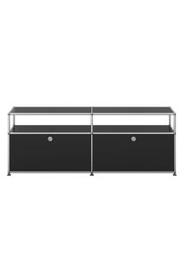 USM Haller Sideboard TV Hi-Fi-Möbel – QUICK SHIP-graphitschwarz