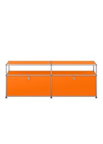USM Haller Sideboard TV Hi-Fi-Möbel – QUICK SHIP-reinorange