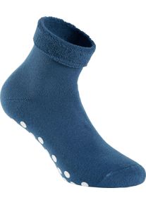 wäschepur Damen Damen-Socken blau Größe 35-38
