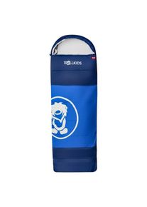 Trollkids Kid's Midnight Sun Dreamer Kids' sleeping bag Kids (150-185 x 65 cm - User height: 130-170 cm, blue)