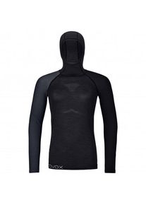 Ortovox Womens 120 Comp Light Hoody Merino-ondergoed Dames (XL |zwart)