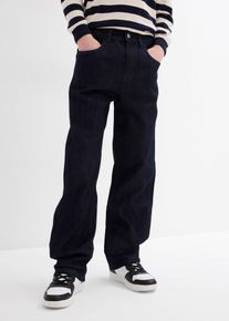 Jean garçon à jambe ample - bleu - taille 134 avec coton - bonprix