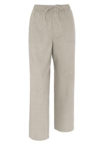 Peter Hahn - 7/8-comfortbroek pasvorm Cornelia van 100% linnen, beige, Maat 23, linnen