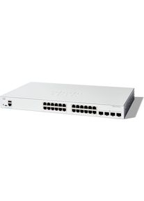 Cisco Catalyst switch C1300-24T-4G (24xGbE, 4xSFP, fanless)