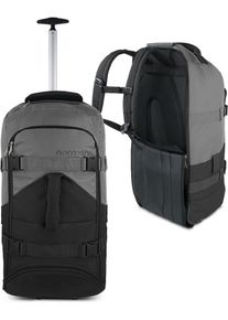 Normani Dames Trolley 'Melano' grijs / zwart One Size
