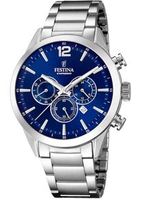 Festina Montre à affichage analogique Homme bleu taille One Size