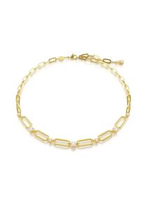 Swarovski Dames Ketting goud / transparant One Size