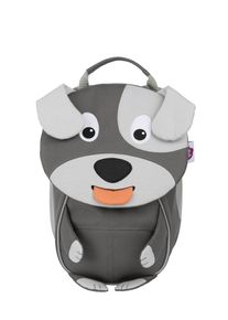 Affenzahn Rugzak 'Hund' grijs / basaltgrijs / oranje / zwart One Size