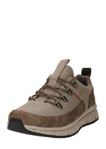 Bugatti Sportlicher Schnürschuh Herren dunkelbeige / braun / cappuccino Größe 41