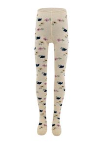Ewers Collant 'Blümchen' Filles beige taille 110-116