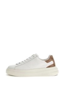 Guess Heren Sneakers laag 'Elba' beige / bruin / brokaat 40