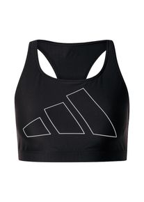 adidas Performance Sportbikinitop 'Big Bars' Damen schwarz / weiß Größe 65