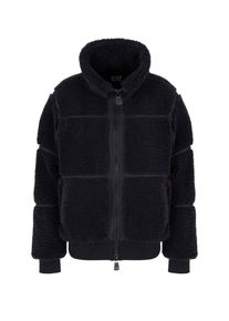 EA7 Emporio Armani Dames Fleece jas zwart L