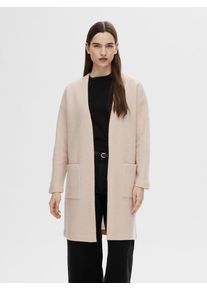 Selected Femme Dames Gebreid vest greige XS