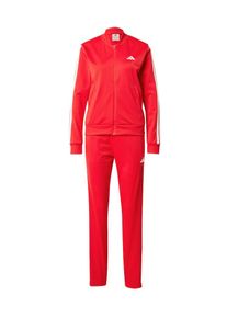 adidas Sportswear Dames Trainingspak 'Essentials' knalrood / wit XXXS-XXS