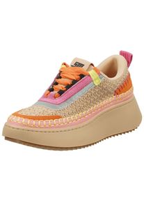 Steve Madden Dames Sneakers laag sand / lichtgeel / oranje / pink 36