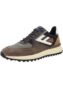 Floris van Bommel Heren Sneakers laag 'Noppi 29.06' beige / bruin / grijs / zwart / wit 43-43.5