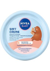 Nivea Gesichtspflege Babypflege Gesicht & Körper Soft Creme 200 ml