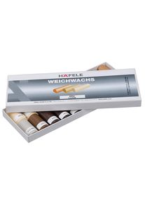 Häfele soft wax sticks for touching up/repairing wooden surfaces, light wood colours
