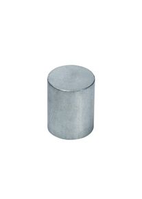 8 Unités - Aimants grappin cylindrique en néodyme avec boîtier lisse 20 mm, néodyme|acier, argent
