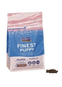 FISH4DOGS Granule malé pre šteniatka Finest losos so sladkými zemiakmi 1,5 kg, 2m+