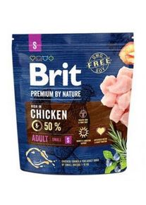 Brit Premium by Nature dog Adult S 1kg