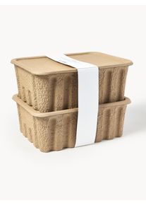 ferm LIVING Úložné škatuľky Pulp, H 30 cm, 2 ks