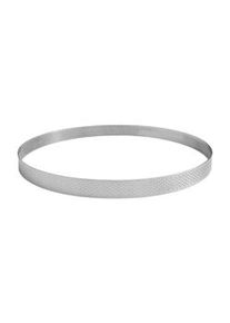 Gobel - Anillo de Tarta Perforado - Acero inoxidable - 1 mm de espesor - Ø 240 mm - altura 20 mm - 862124
