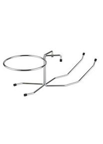 APS - Ghiaccio - Portasecchiello da tavola in filo cromato con i piedini antiscivolo cm 49x20 H 17 Ø interno cm 18