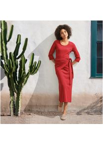 Vakantiejurk, 18 - rood, in Polyester