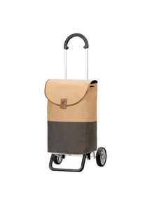 Andersen Shopper Dames Trolley 'Scala Plus Priya' beige / bruin / cognac / zwart / zilver One Size