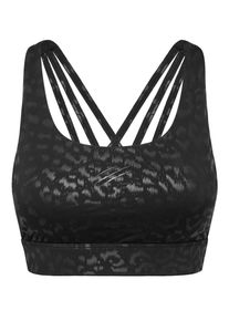 Plein Sport Dames Sporttop 'Leopard' zwart XXL