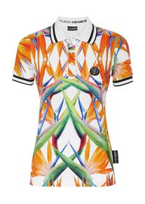 Plein Sport Dames Shirt blauw / groen / oranje / wit L