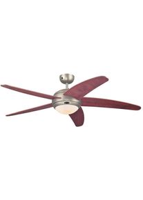 Westinghouse Bendan Deckenventilator Leuchte Wind L&uuml;fter K&uuml;hler 230V 60W R7s D Zinn Holz