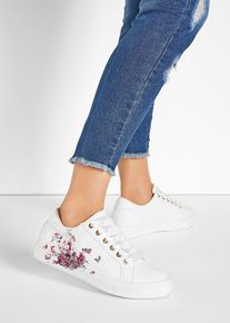 Sneaker, weiß, Größe 41, Vegan, bonprix