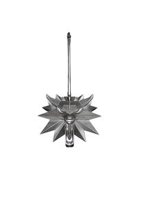 The Witcher Witcher - Medaglione del Lupo Decorazione per Albero di Natale