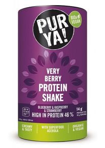PURYA! Protein Shake, 480 g Dose, Very Berry Acerola