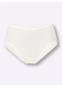 Triumph Dames Heupslip in champagne ,maat 44, Witt, 51% Polyamide, 49% Elastan. Kant: 53% Polyamide, 47% Elastan